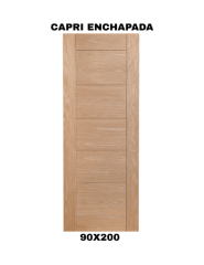 PUERTA INTERIOR CAPRI ENCHAPADA 90X200