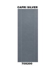 PUERTA INTERIOR TERMINADA CAPRI SILVER 70X200