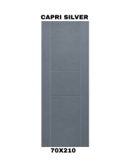 PUERTA INTERIOR CAPRI SILVER 70X210