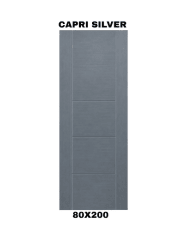 PUERTA INTERIOR CAPRI SILVER 80X200