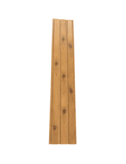 SIDING METALICO CAFÉ CLARO 16 MM 38,3X380 CM