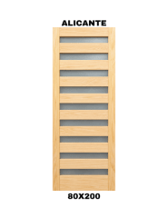 PUERTA EXTERIOR ALICANTE 80X200