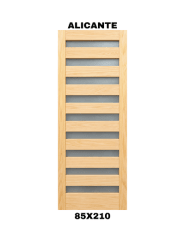 PUERTA EXTERIOR ALICANTE 85X210