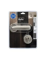 CERRADURA EMBUTIR CON MANILLA ODIS BAÑO INOX 1513