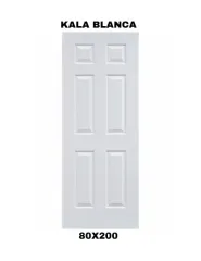 PUERTA INTERIOR KALA BLANCA 80X200