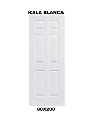PUERTA INTERIOR KALA BLANCA 80X200