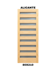 PUERTA EXTERIOR ALICANTE 80X210