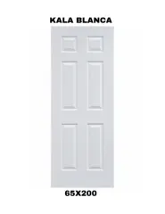 PUERTA INTERIOR KALA BLANCA 65X200