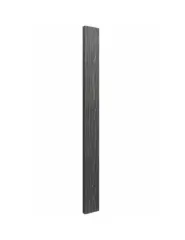 SEPARADOR DE AMBIENTE WPC NEGRO 240 CM 50X100 MM