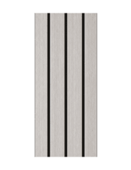 WALL PANEL ANCHO SLIM PVC ROBLE BLANCO 10 MM 22X240 CM