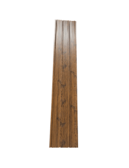 SIDING METALICO CAFÉ OSCURO 16 MM 38,3X380 CM