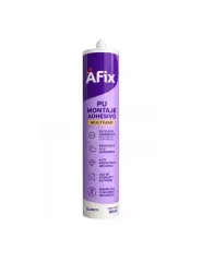 ADHESIVO MONTAJE POLIURETANO AFIX BEIGE 310 ML