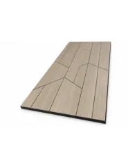 PANEL ACUSTICO LINEAL ROBLE GRIS CLARO 8MM 120X244 CM