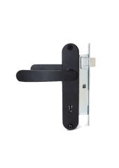 CERRADURA EMBUTIR SIMONA 7040 DORMITORIO NEGRO - ODIS