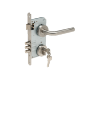 1412  SET ACCESO CERRADURA EMBUTIR INOX