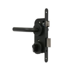 CERRADURA EMBUTIR ODIS 102 BAÑO MANILLA 2380 NEGRA