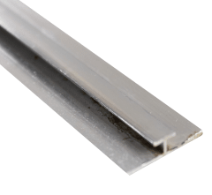 PERFIL H (UNIÓN) PLATEADO