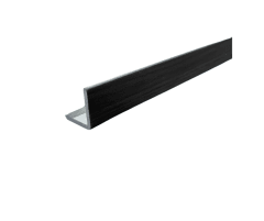 PERFIL WALL PANEL ESQUINERO EXTERIOR GRIS OSCURO 2,35 M
