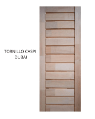 PUERTA EXTERIOR TORNILLO CASPI DUBAI 80X200