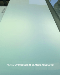 PANEL UV MODELO 21- BLANCO ABSOLUTO