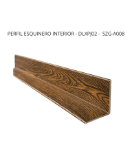PERFIL ESQUINERO SIDING INTERIOR WENGUÉ 3 M