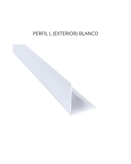 PERFIL L (EXTERIOR) BLANCO