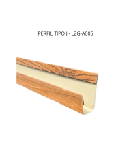 PERFIL TIPO J - LZG-A005