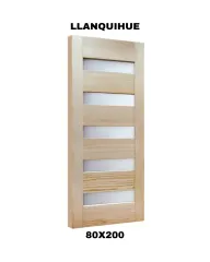 PUERTA EXTERIOR LLANQUIHUE 80X200