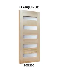 PUERTA EXTERIOR LLANQUIHUE 90X200