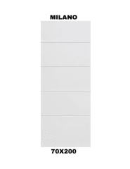 PUERTA INTERIOR MILANO 70X200