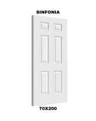 PUERTA INTERIOR SINFONIA 70X200