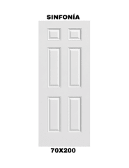 PUERTA INTERIOR SINFONIA 70X200