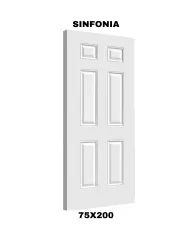 PUERTA INTERIOR SINFONIA 75X200