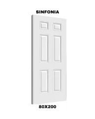 PUERTA INTERIOR SINFONIA 80X200