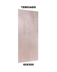 PUERTA INTERIOR TERCIADO 60X200