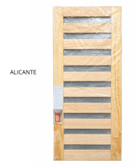 PUERTA EXTERIOR ALICANTE 70X200