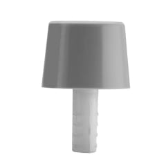 Tope Puerta Odis Plastico Conico Gris