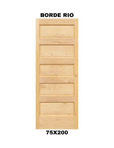 PUERTA EXTERIOR BORDE RIO 75X2003