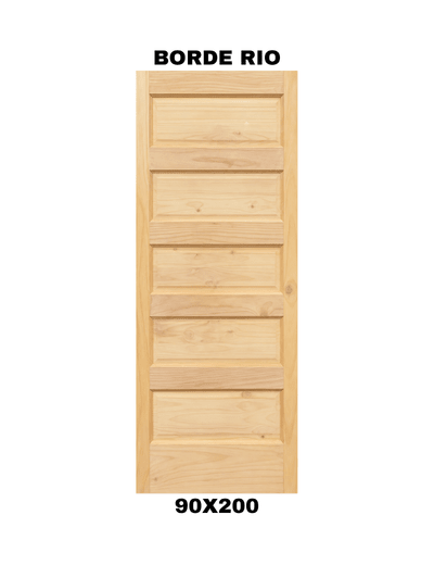 PUERTA EXTERIOR BORDE RIO 90X2003