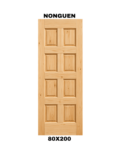 PUERTA EXTERIOR NONGUEN 80X2003