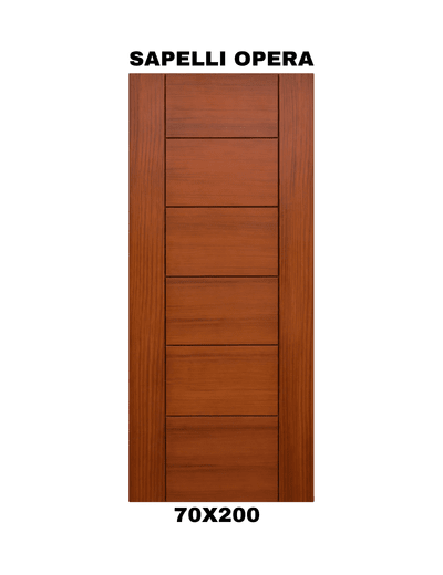PUERTA ENCHAPADA SAPELLI OPERA BLACK 70X2003