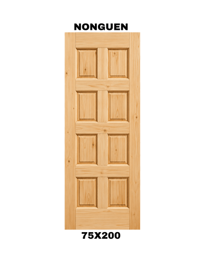 PUERTA EXTERIOR NONGUEN 75X2003