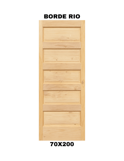 PUERTA EXTERIOR BORDE RIO 70X2003