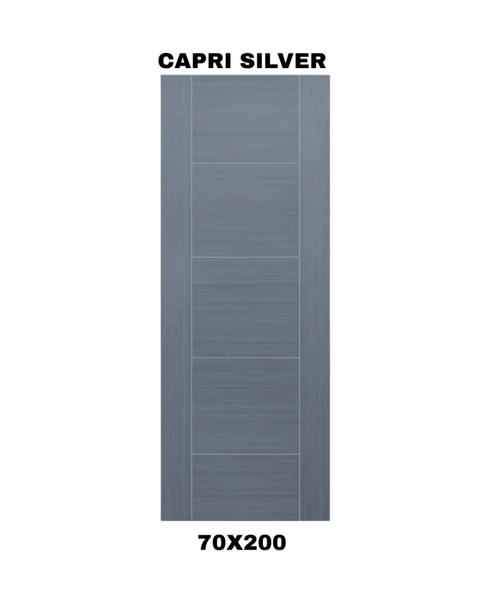 PUERTA INTERIOR TERMINADA CAPRI SILVER 70X2001