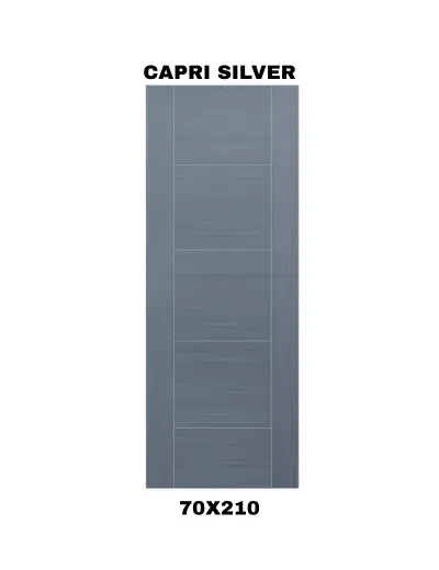 PUERTA INTERIOR CAPRI SILVER 70X2101