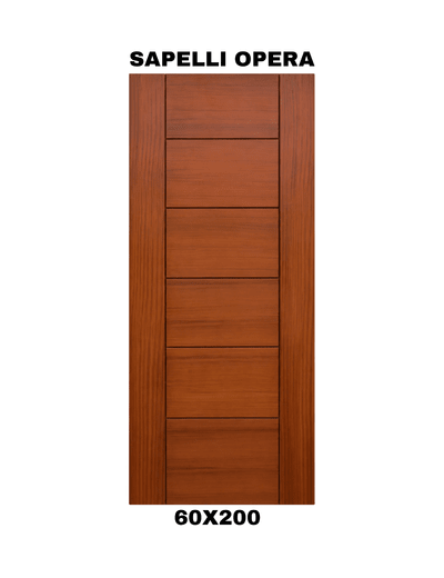 PUERTA ENCHAPADA SAPELLI OPERA BLACK 60X2003