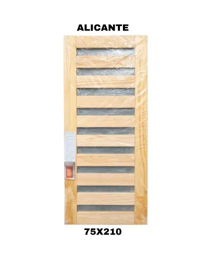 PUERTA EXTERIOR ALICANTE 75X2101