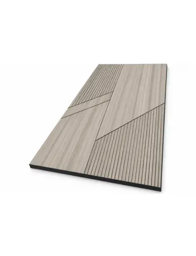 PANEL ACUSTICO GEOMÉTRICO ROBLE GRIS 8MM 120X244 CM1
