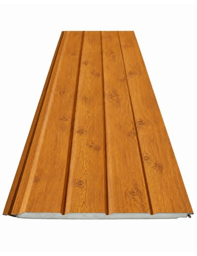 SIDING PANEL EXTERIOR MADERA ROBLE 16 MM 38,3X380 CM3