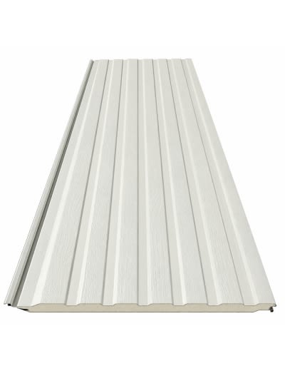 SIDING PANEL EXTERIOR BLANCO 16 MM 38,3X380 CM3